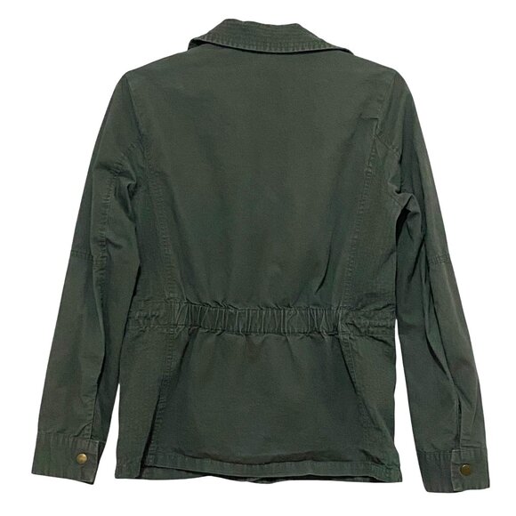 Love Tree Utility Jacket Womens S Army Green Military Gorpcore Streetwear Grunge - Picture 2 of 5